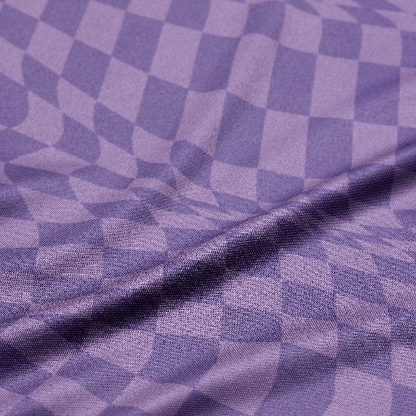 TLD Womens Lilium SS Jersey Twisted Checkers Deep Purple