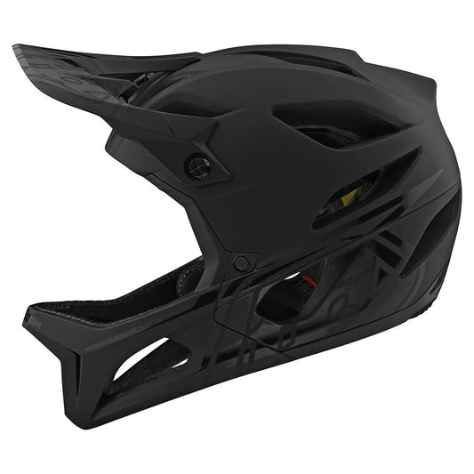 Troy Lee STAGE HELMET STEALTH Midnight