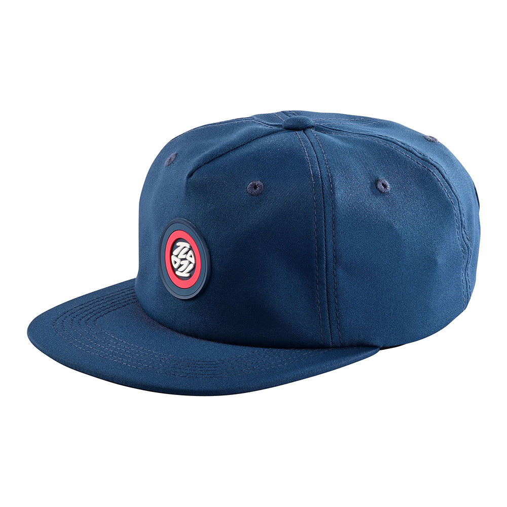 Troy Lee Unstructured Hat Spun Slate Blue