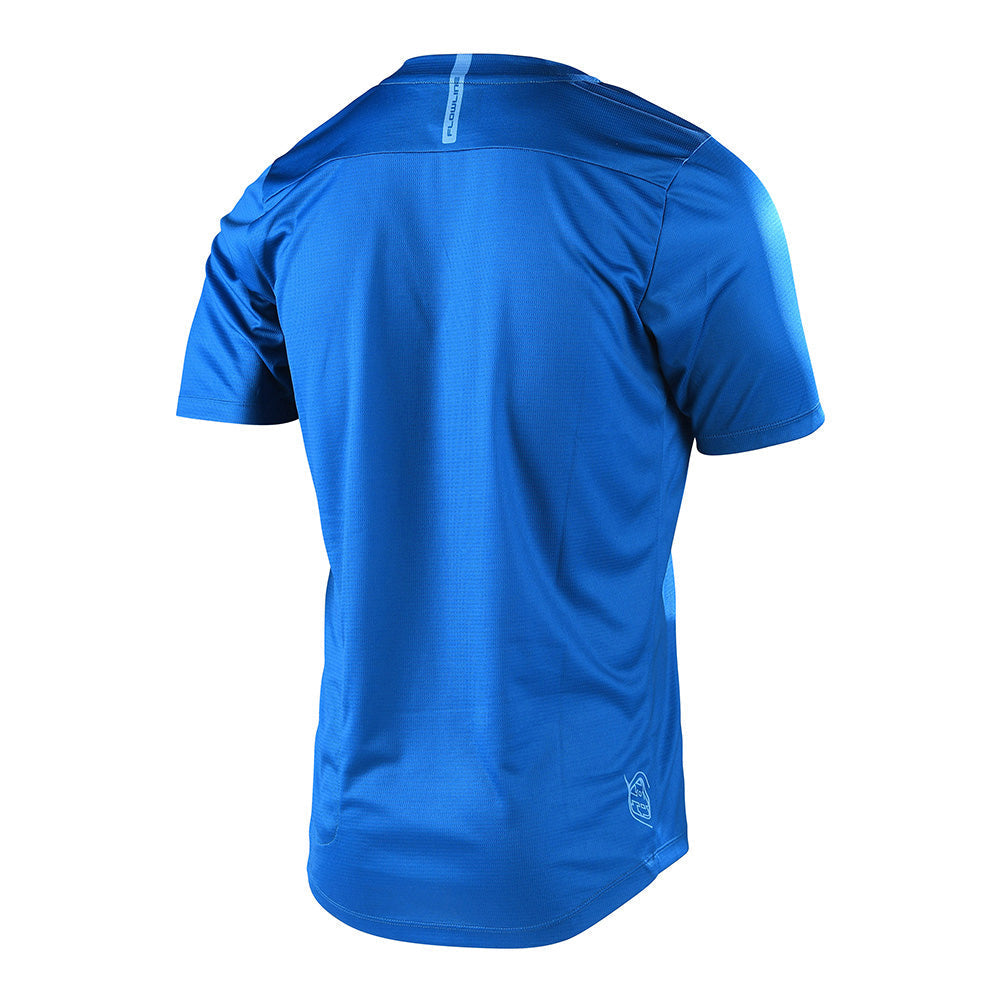 Troy Lee FLOWLINE SHORT SLEEVE JERSEY SOLID Slate Blue