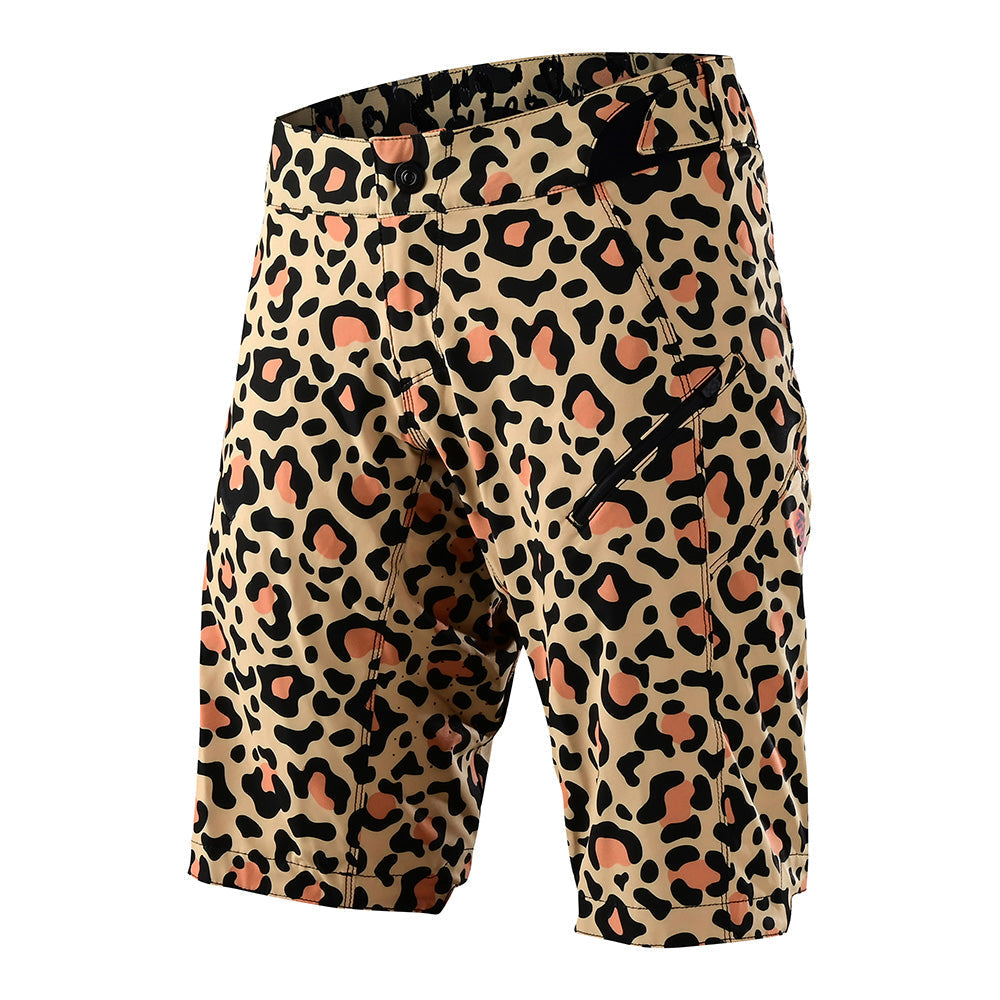 Womens Lilium Short W/ Liner Leopard Bronze