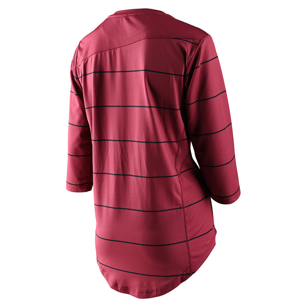 Troy Lee WOMENS MISCHIEF JERSEY PINSTRIPE Elderberry