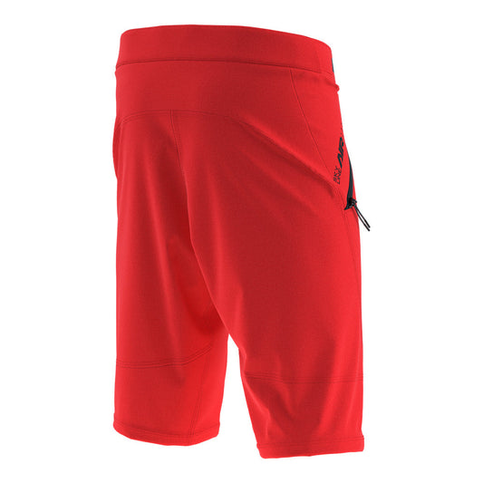 Troy Lee Youth Skyline Short Shell Mono Fiery Red