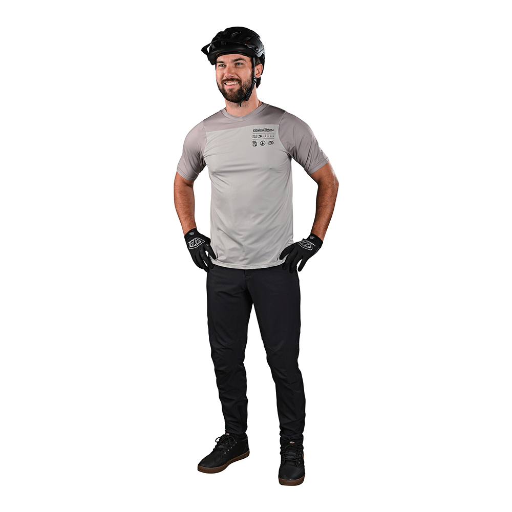 Troy Lee Skyline SS Jersey Mono Quarry