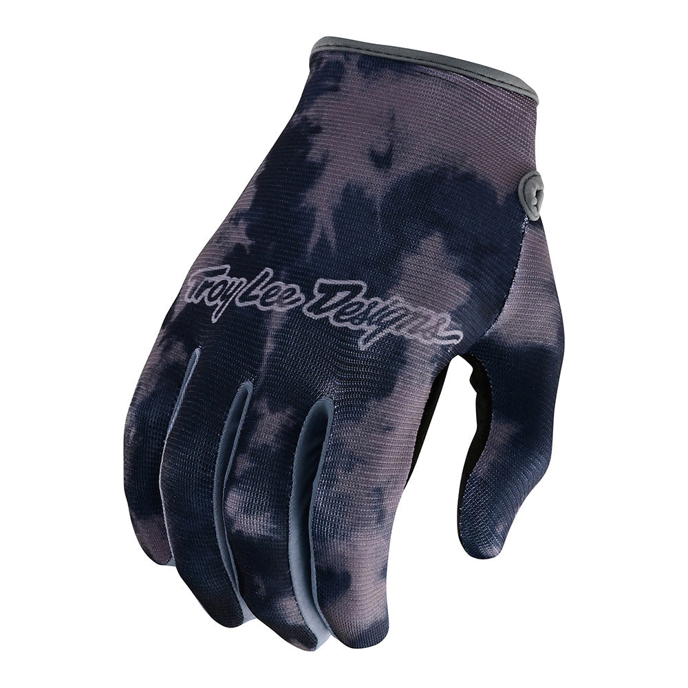 Troy Lee FLOWLINE GLOVE PLOT Charcoal