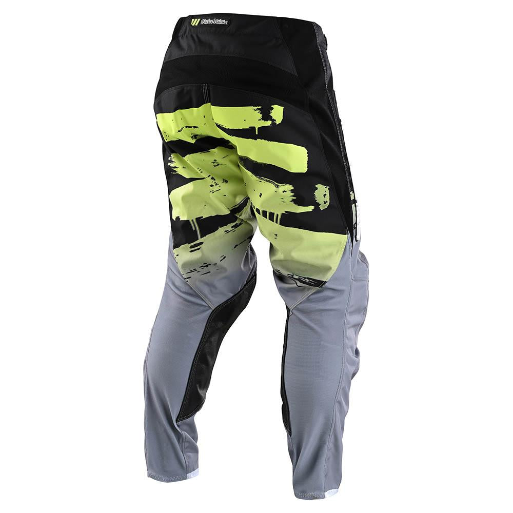 Troy Lee GP PANT BRUSHED Black/Glo Green
