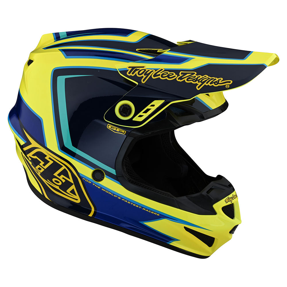 Troy Lee GP HELMET NO MIPS RITN YELLOW