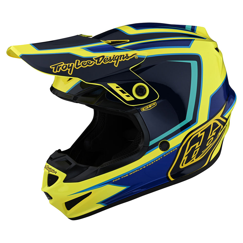 Troy Lee GP HELMET NO MIPS RITN YELLOW
