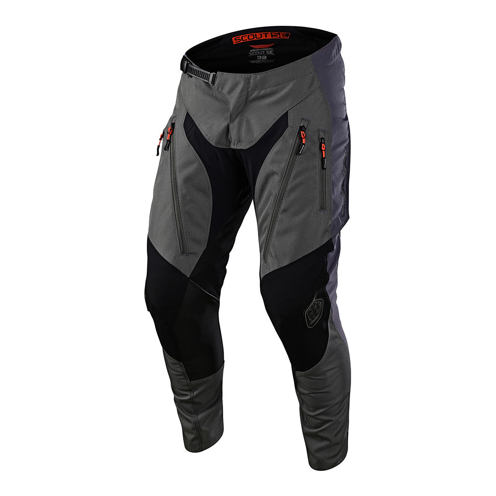 Troy Lee SCOUT SE PANT SOLID GREY/BLACK