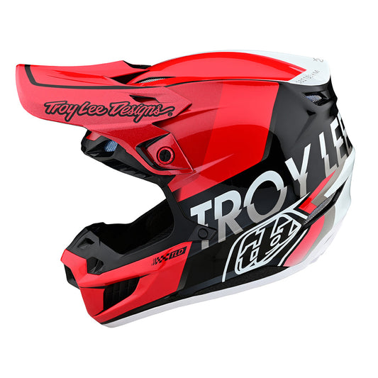 Troy Lee SE5 Composite Helmet W/MIPS Qualifier Red / Black