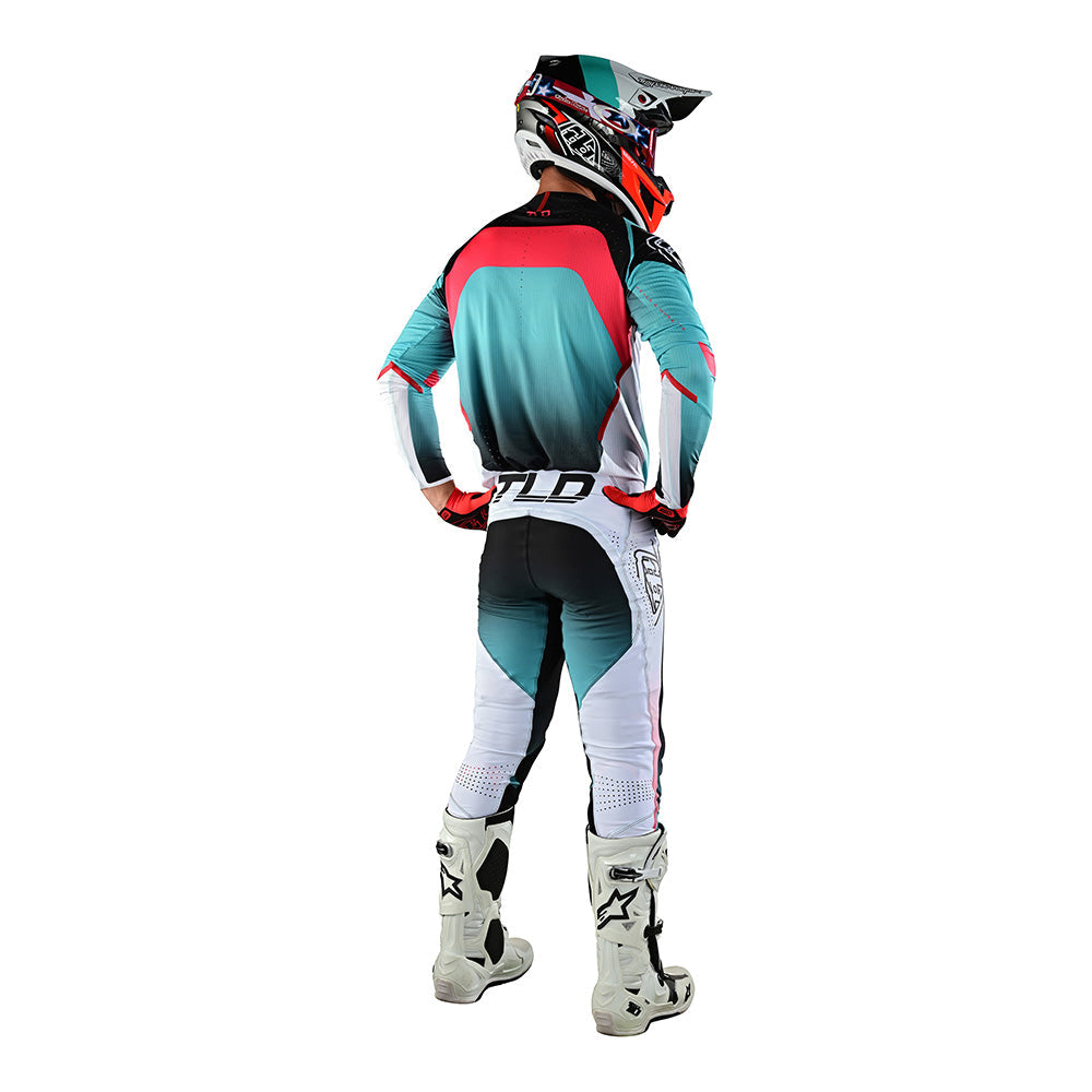 Troy Lee SE Ultra Pant Arc Turquoise / Neon Melon