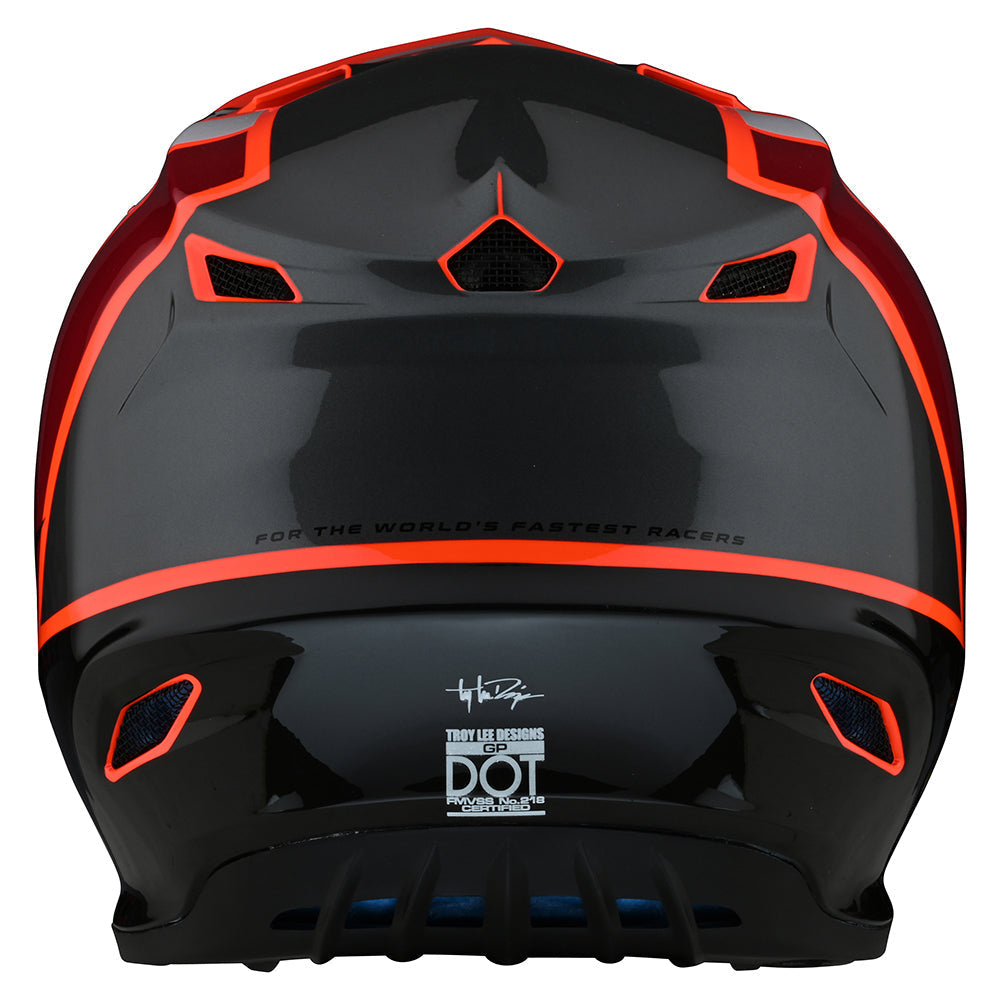 Troy Lee GP Helmet Nova Glo Orange