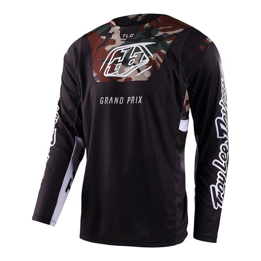 Troy Lee GP Pro Jersey Blends Camo Black / Green