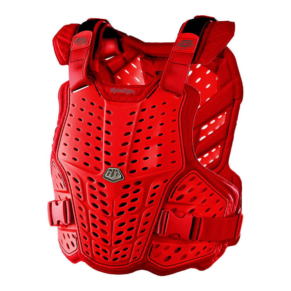Troy Lee ROCKFIGHT CHEST PROTECTOR SOLID Red