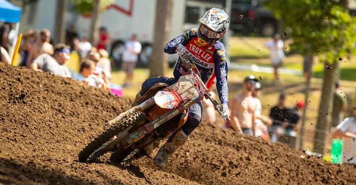 TROY LEE DESIGNS/RED BULL/GASGAS FACTORY RACING BACK ON THE GAS AT IRONMAN NATIONAL