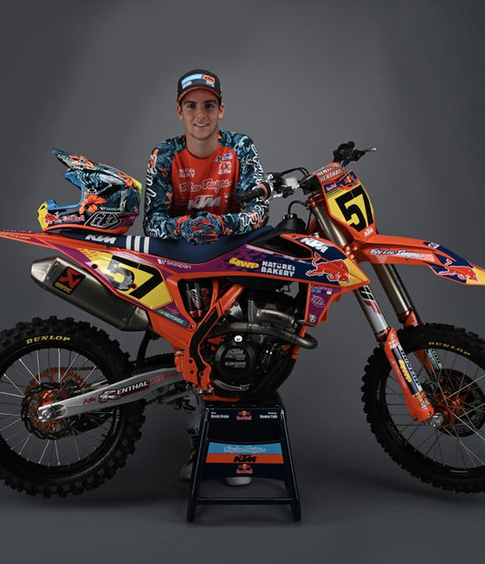 KTM UNVEILS 2021 KTM 250 SX-F TROY LEE DESIGNS MOTOCROSS MACHINE