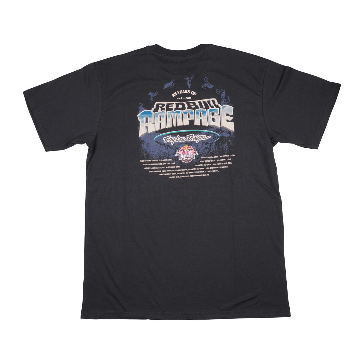 Short Sleeve Tee Troy Lee Designs X Red Bull Rampage Canyon Gap Carbon