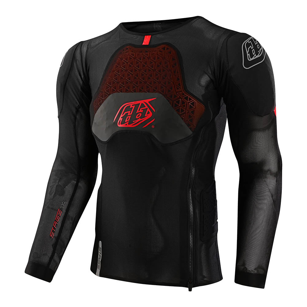 Stage Ghost D30 Long Sleeve Baselayer Solid Black