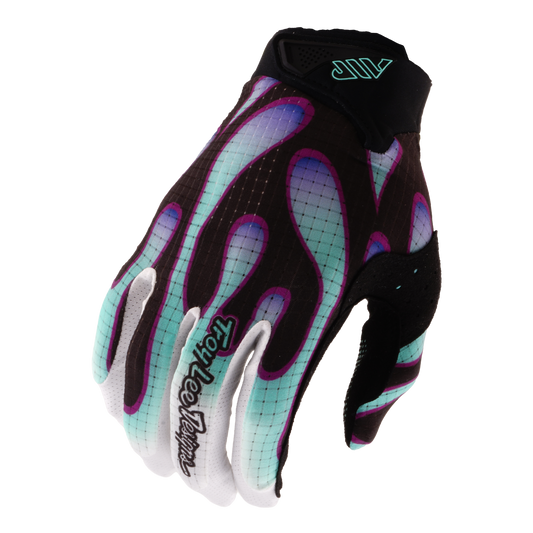 Air Glove Overspray Black / Real Teal