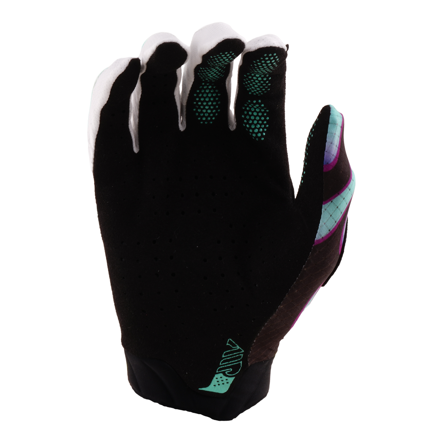 Air Glove Overspray Black / Real Teal