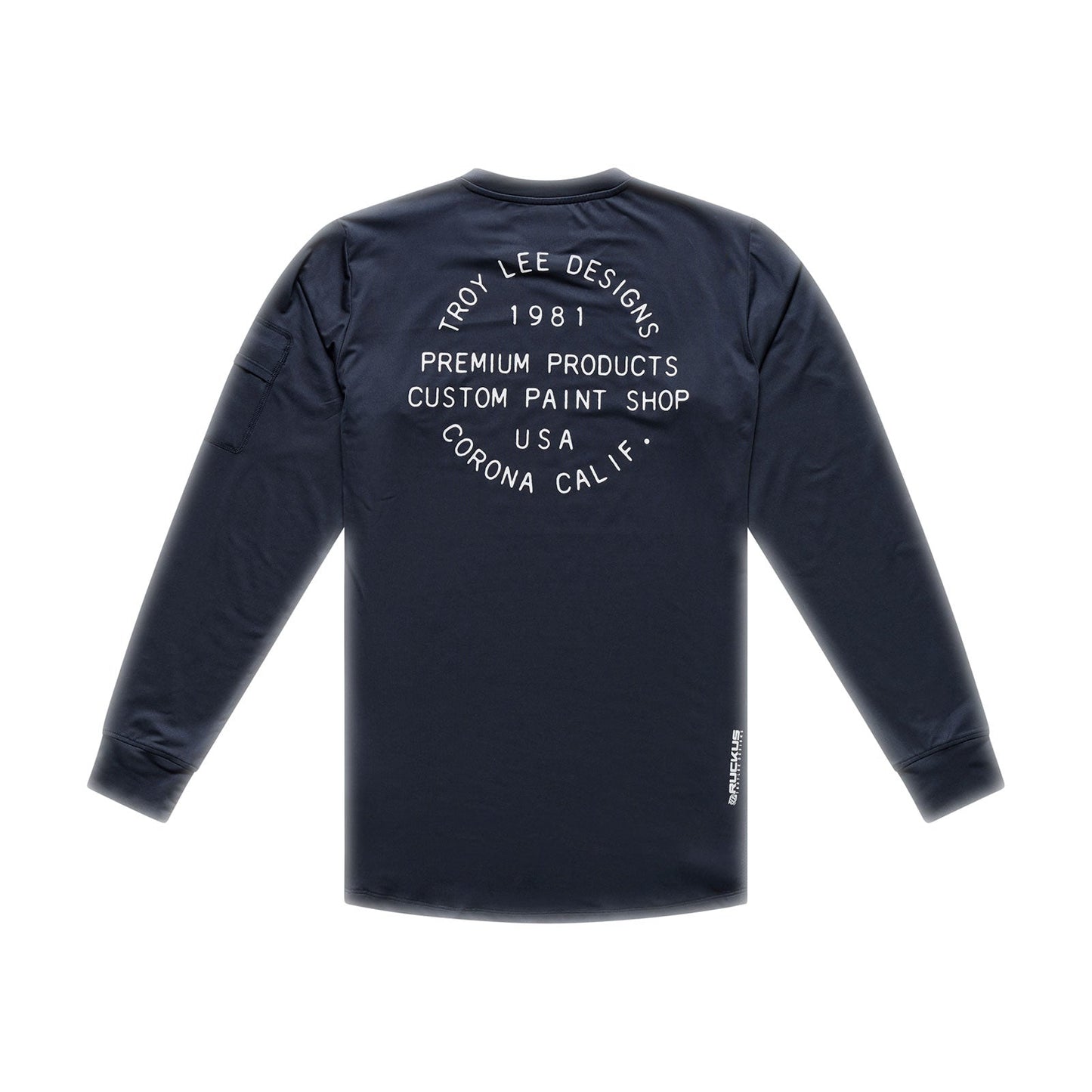 Ruckus Ride LS Tee Pressed Carbon