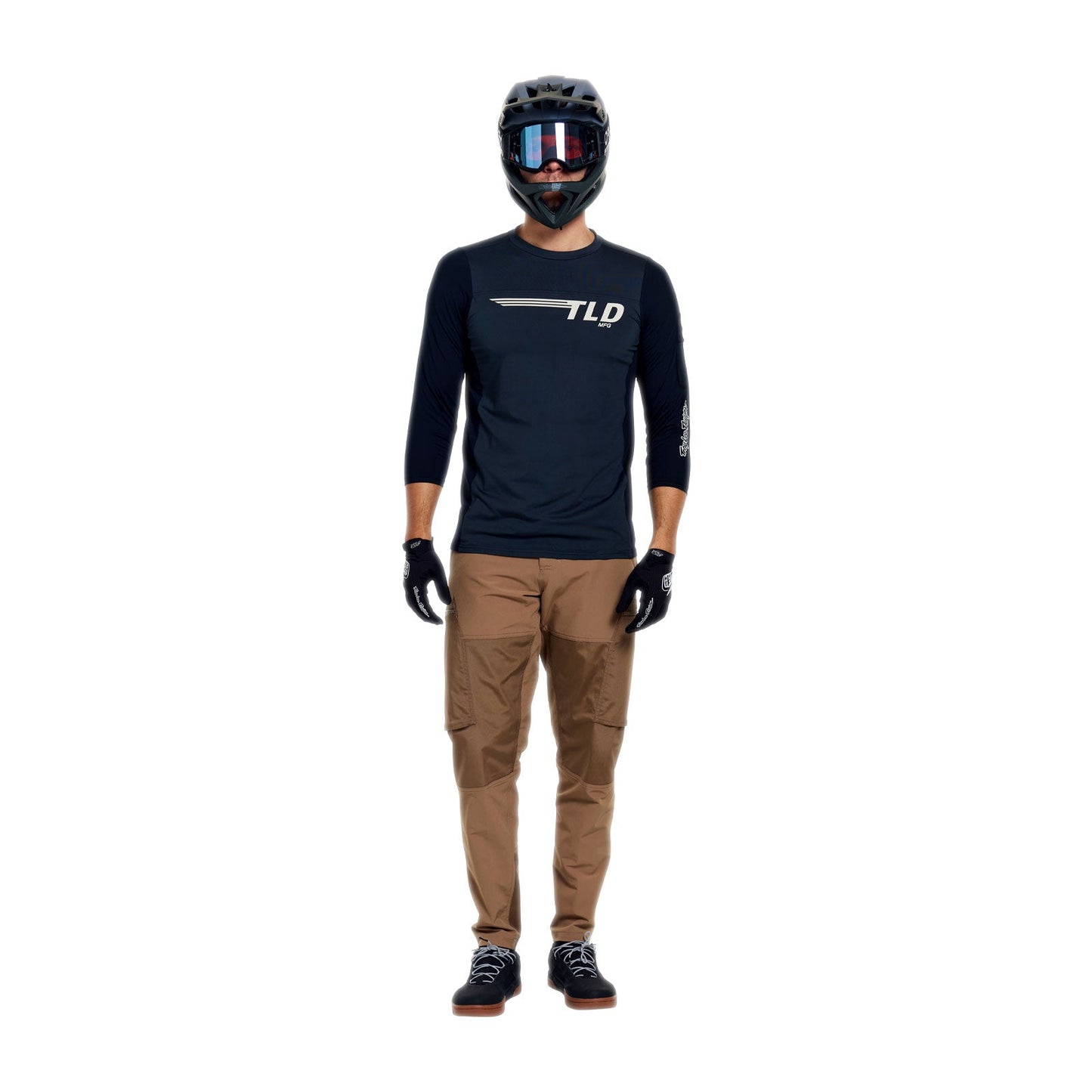 Ruckus Ride 3/4 Tee Wings Carbon