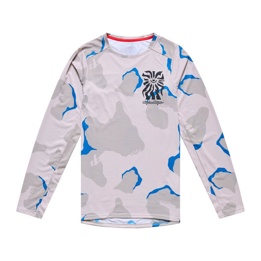 Skyline Pro LS Jersey Flow Camo Pumice