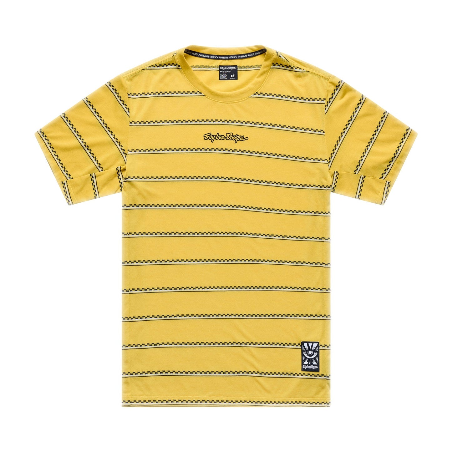 Skyline Ride SS Tee Checked Out Butter