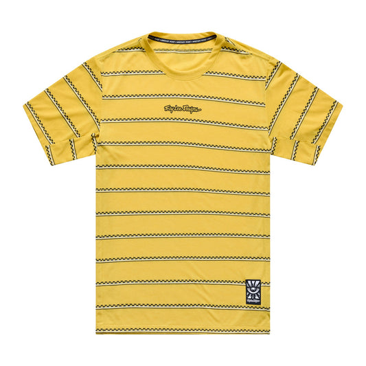 Skyline Ride SS Tee Checked Out Butter