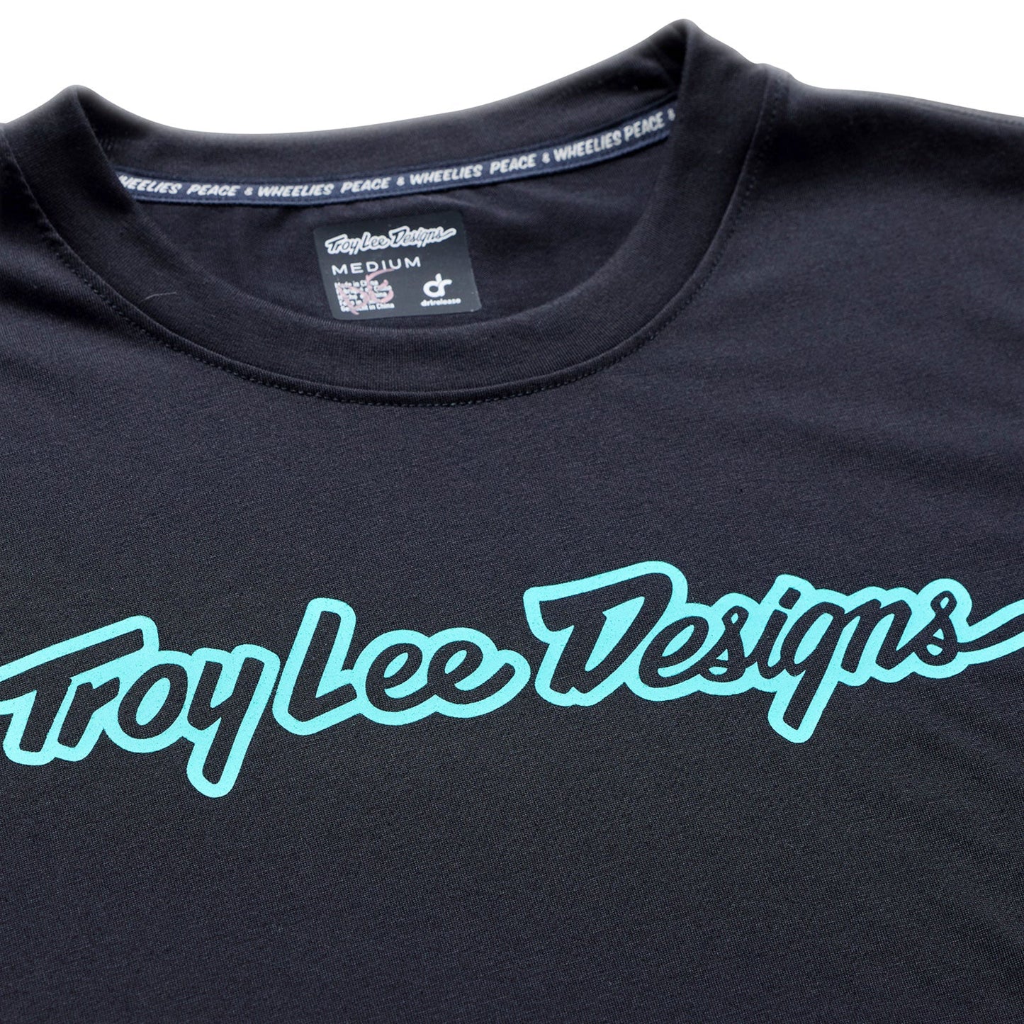 Skyline Ride SS Tee Signature Black / Real Teal