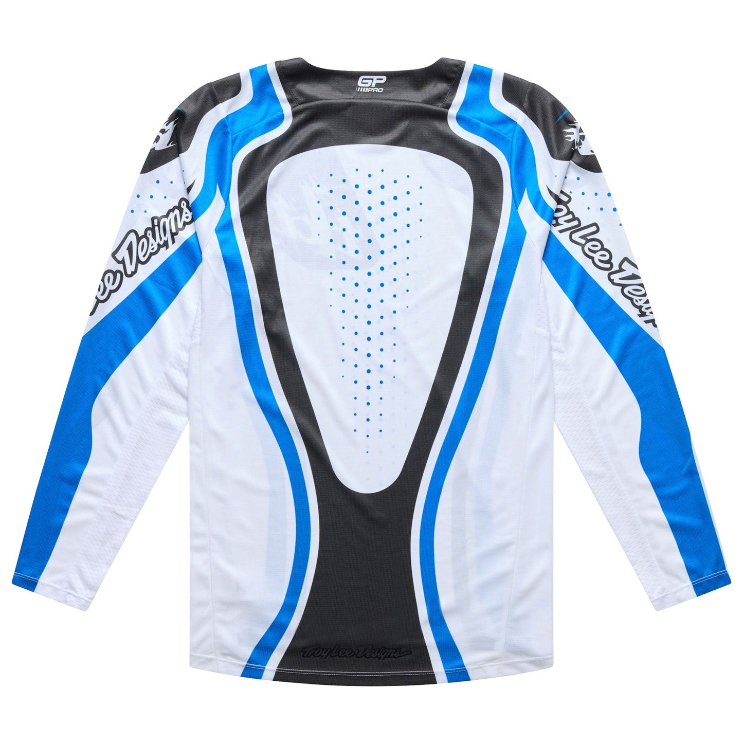 GP Pro LS Jersey Roller White / Blue