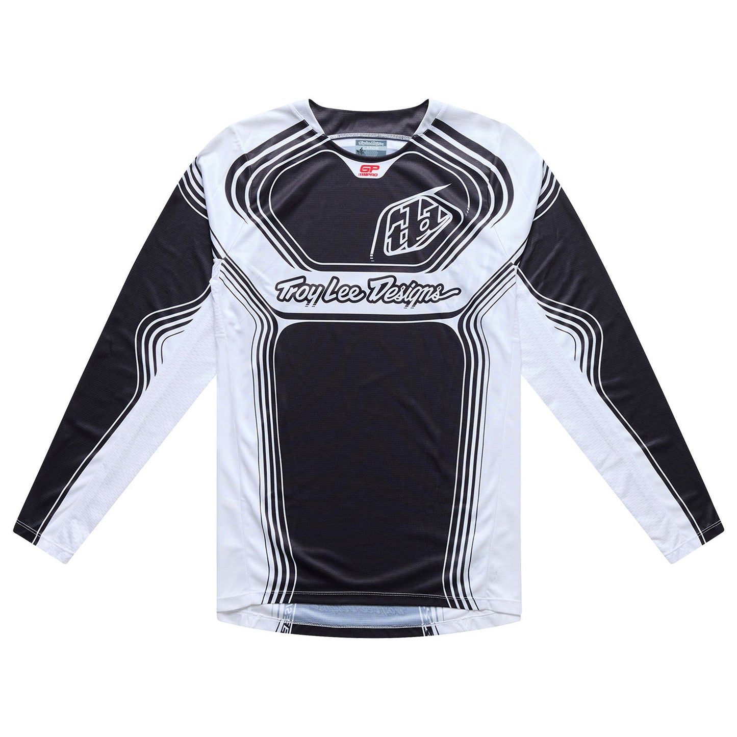 GP Pro LS Jersey Streamline Black / White