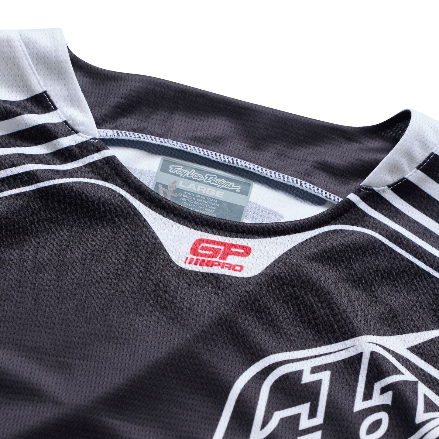 GP Pro LS Jersey Streamline Black / White
