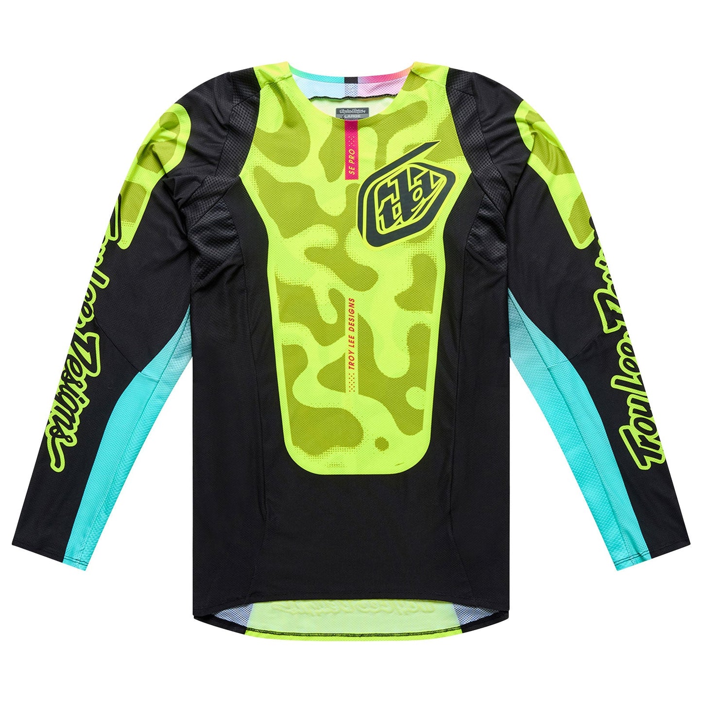 SE Pro LS Jersey Myth Black / Flo Yellow