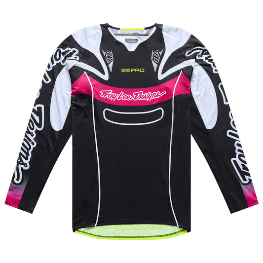 SE Pro LS Jersey Salvo Black / White