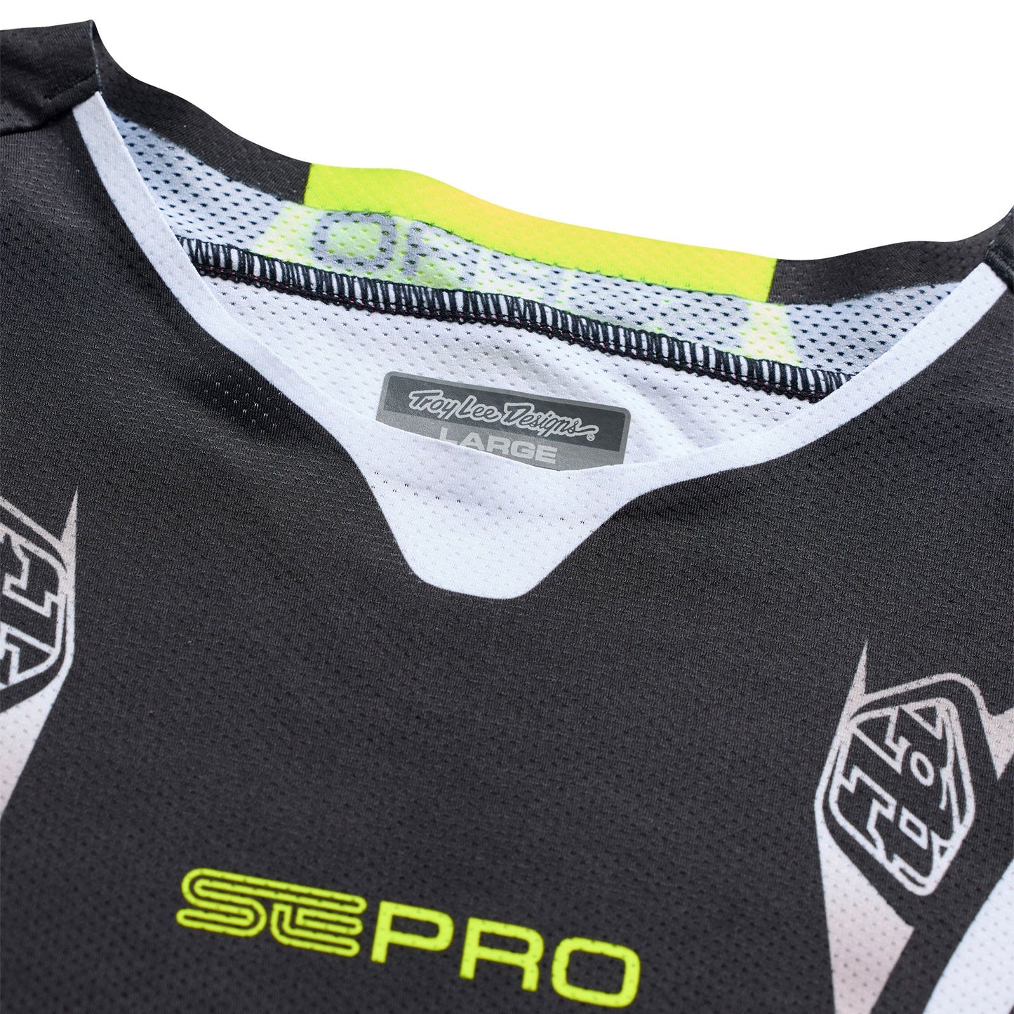 SE Pro LS Jersey Salvo Black / White