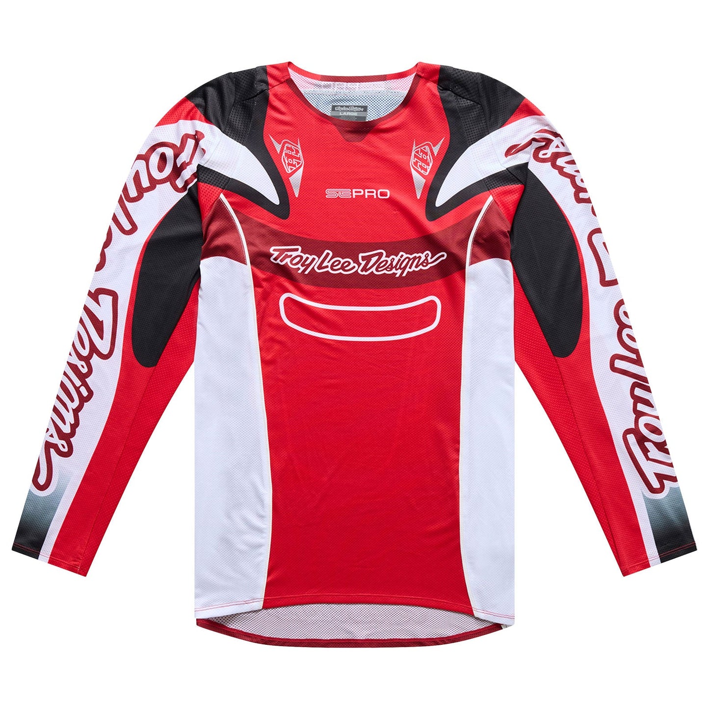 SE Pro LS Jersey Salvo Red / White