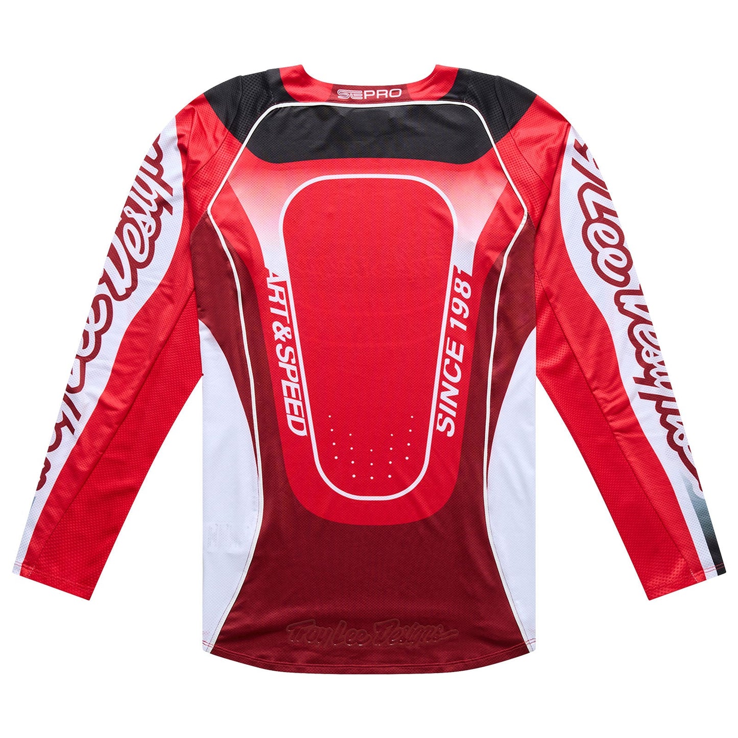 SE Pro LS Jersey Salvo Red / White