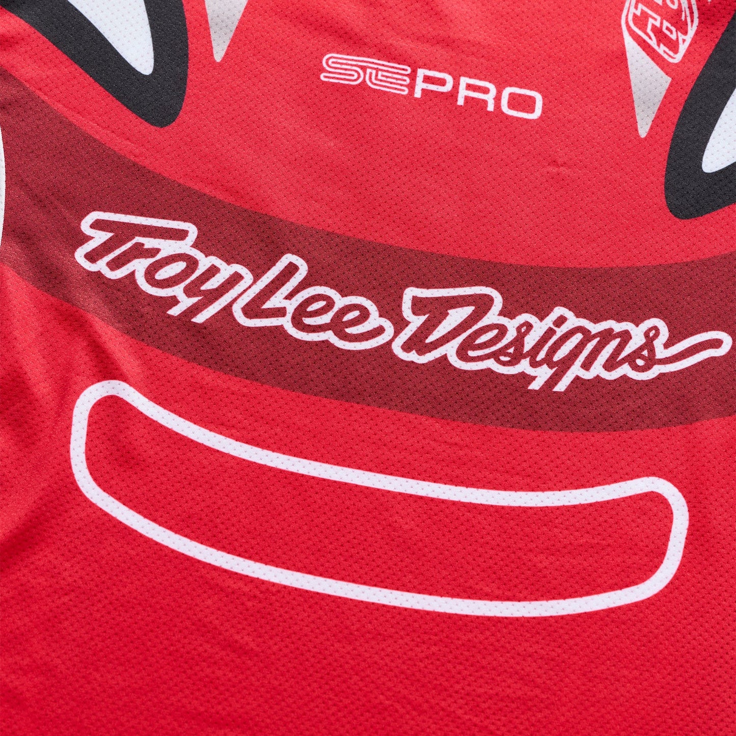 SE Pro LS Jersey Salvo Red / White