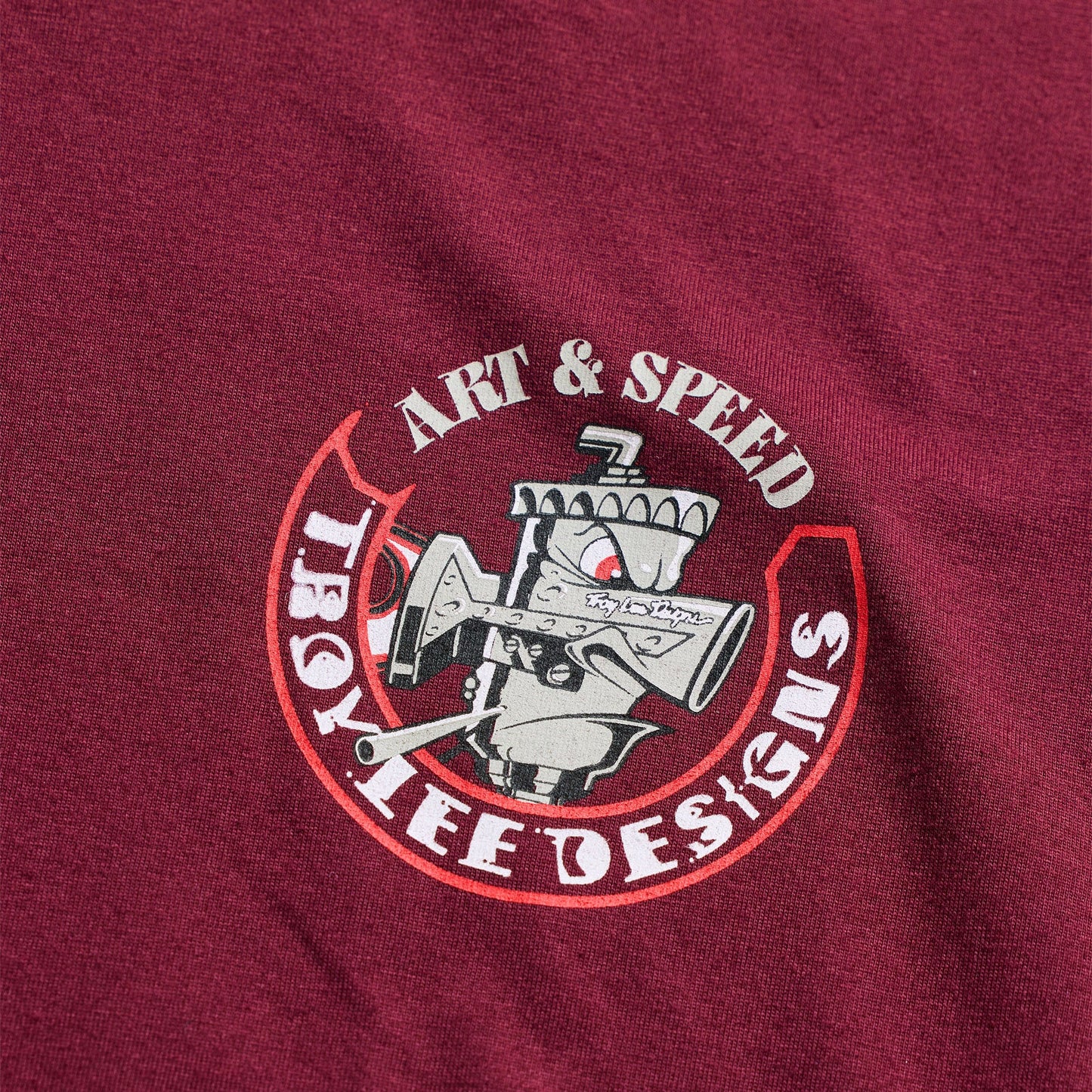 Long Sleeve Tee Carb Club Sangria