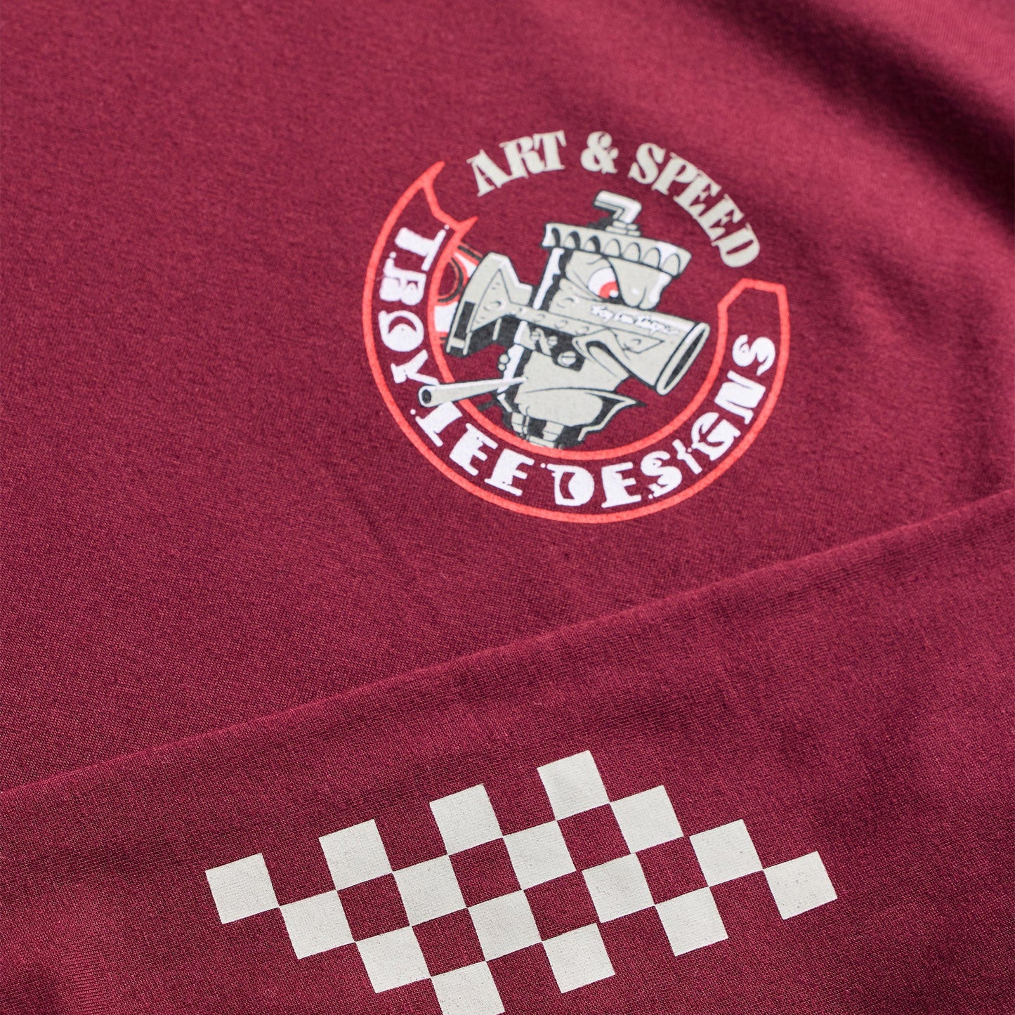 Long Sleeve Tee Carb Club Sangria