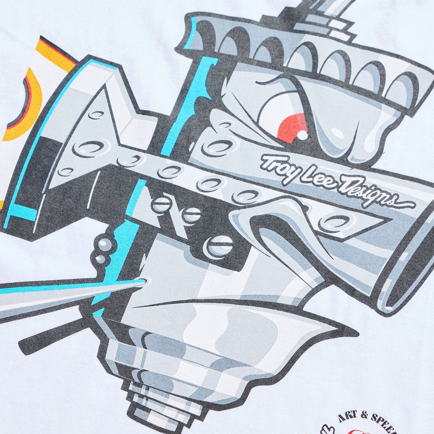 Long Sleeve Tee Carb Club White