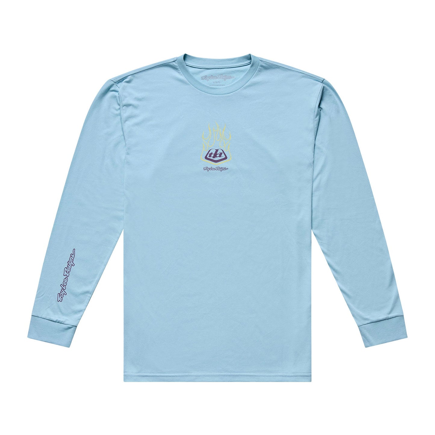 Long Sleeve Tee Flame2 Dawn Blue