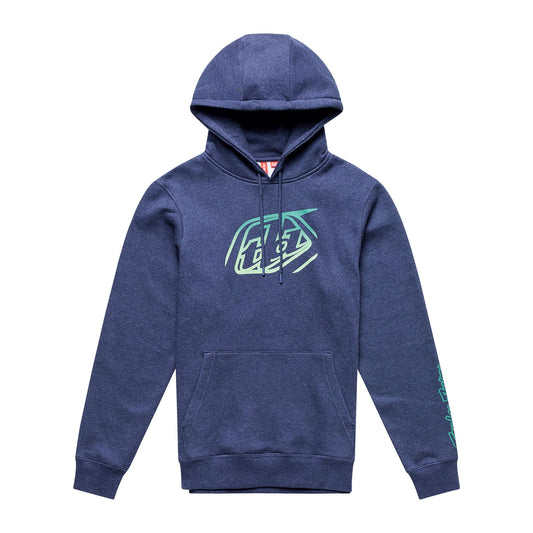 Pullover Hoodie Badge Navy Heather