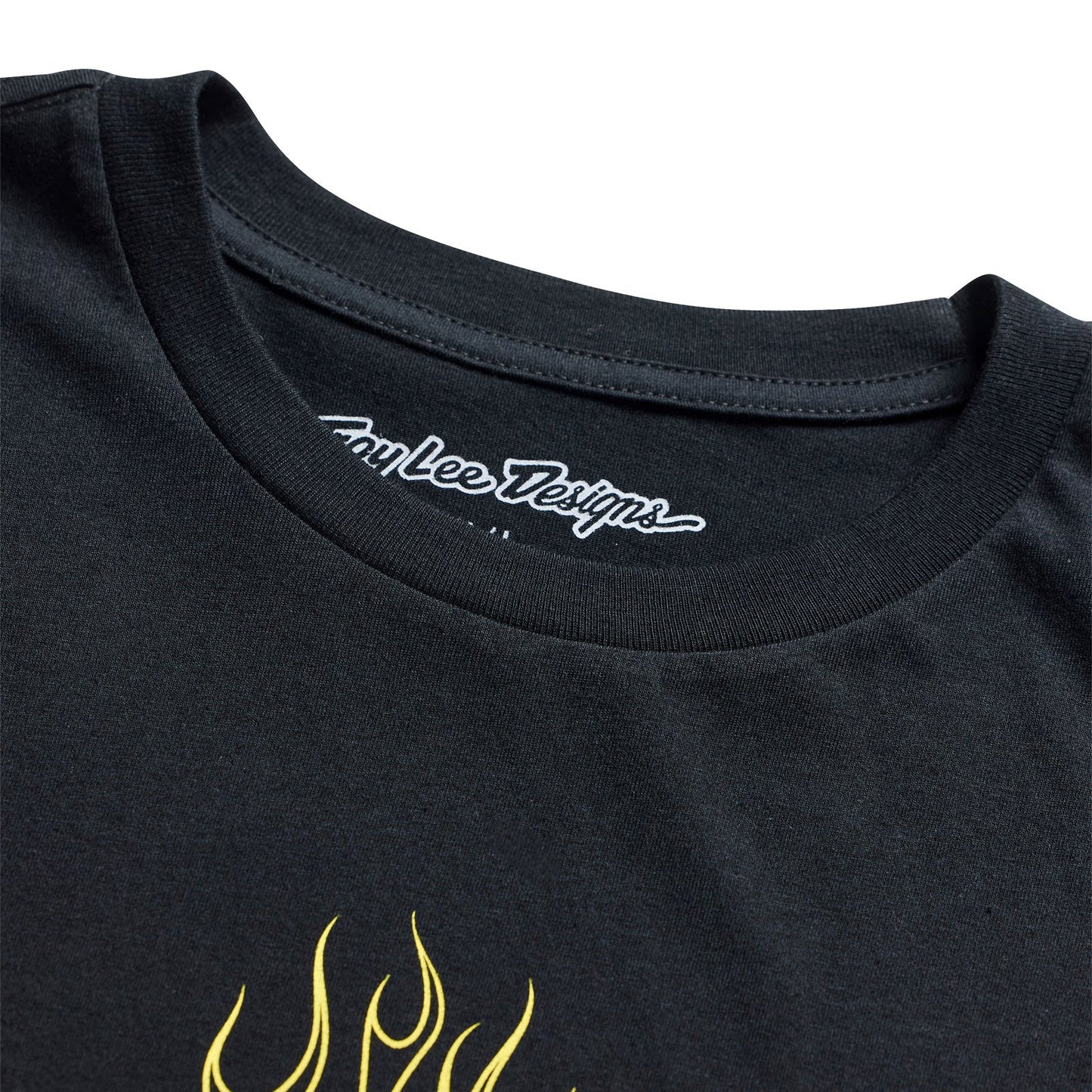 Short Sleeve Tee Flame2 Black