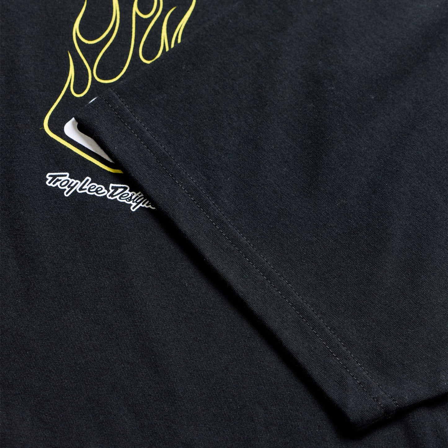 Short Sleeve Tee Flame2 Black