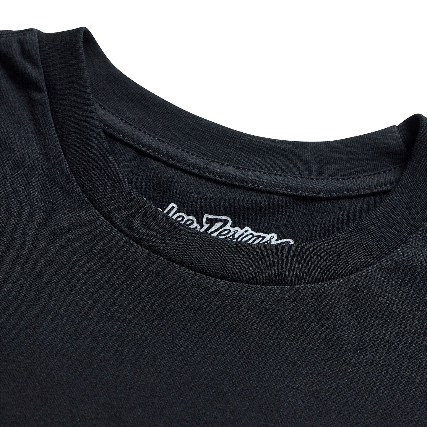 Short Sleeve Tee Pink Slips Black