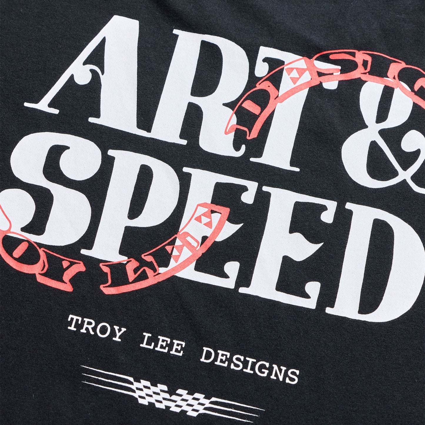 Short Sleeve Tee Pink Slips Black