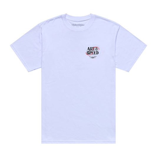 Short Sleeve Tee Pink Slips White