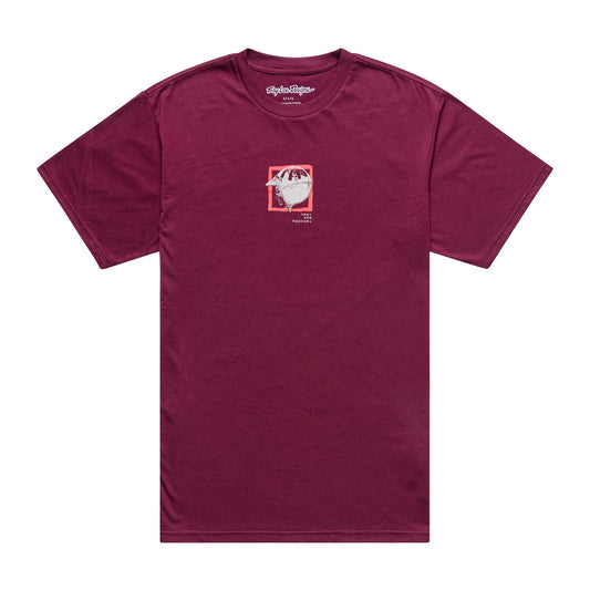 Short Sleeve Tee Portrait Sangria